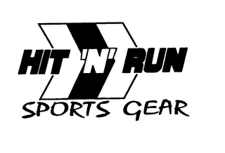 HIT 'N' RUN SPORTS GEAR logo