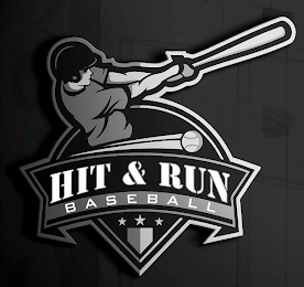 HIT & RUN BASEBALL logo
