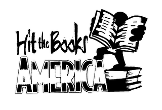 HIT THE BOOKS AMERICA logo
