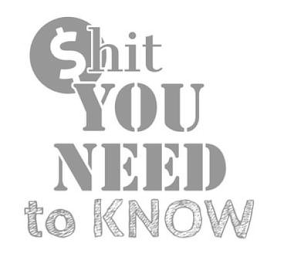 $HIT YOU NEED TO KNOW logo