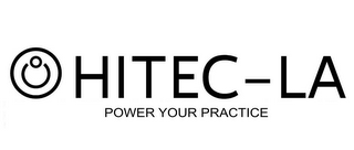 HITEC-LA POWER YOUR PRACTICE logo