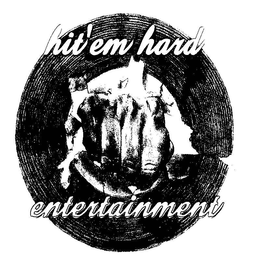 HIT'EM HARD ENTERTAINMENT logo