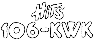 HITS 106-KWK logo