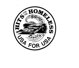 HITS FOR THE HOMELESS USA FOR USA logo