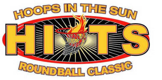 HITS HOOPS IN THE SUN ROUNDBALL CLASSIC logo