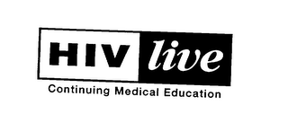 HIV LIVE CONTINUING MEDICAL EDUCATION logo