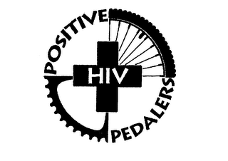 HIV POSITIVE PEDALERS logo