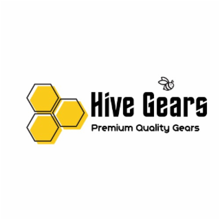 HIVE GEARS PREMIUM QUALITY GEARS logo
