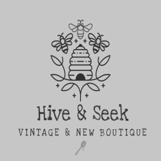 HIVE & SEEK VINTAGE & NEW BOUTIQUE logo