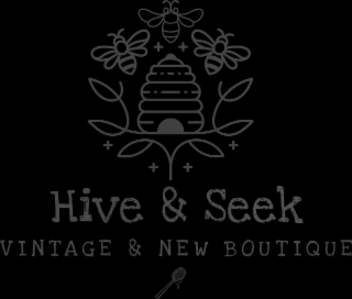 HIVE & SEEK VINTAGE & NEW BOUTIQUE logo