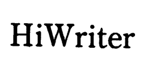 HIWRITER logo