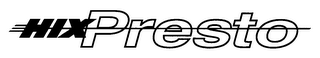 HIX PRESTO logo
