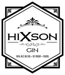 HIXSON GIN logo