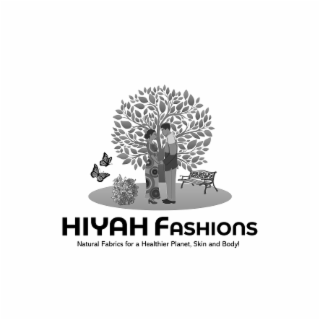HIYAH FASHIONS NATURAL FABRICS FOR A HEALTHIER PLANET, SKIN AND BODY! logo