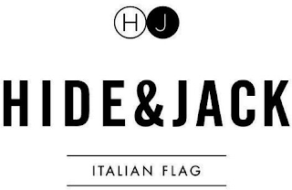 HJ HIDE&JACK ITALIAN FLAG logo