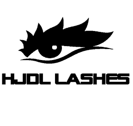 HJDL LASHES logo