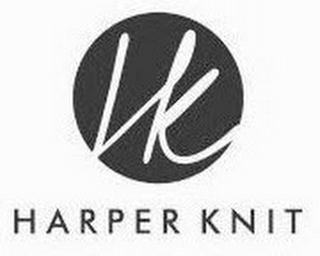 HK HARPER KNIT logo