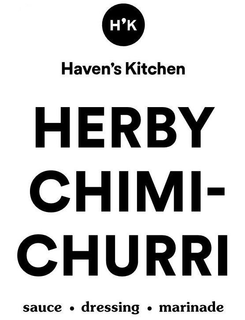 H'K HAVEN'S KITCHEN HERBY CHIMI-CHURRI SAUCE · DRESSING · MARINADE logo