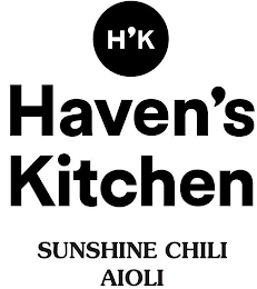 H'K HAVEN'S KITCHEN SUNSHINE CHILI AIOLI logo