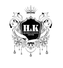 H&K HEATHER & KAITLYNN COUTURE logo
