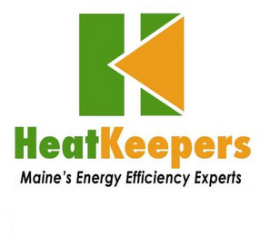 HK HEATKEEPERS MAINE'S ENERGY EFFICIENCY EXPERTS logo