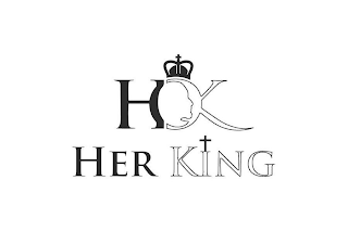 HK HER KING logo