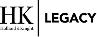 HK HOLLAND & KNIGHT LEGACY logo