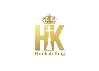 HK HOOKAH KING logo