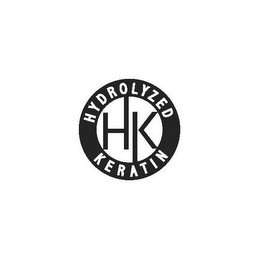 HK HYDROLYZED KERATIN logo