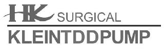 HK SURGICAL KLEINTDDPUMP logo