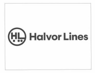 HL HALVOR LINES logo
