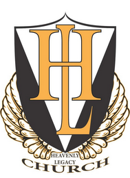 HL HEAVENLY LEGACY CHURCH logo