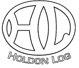 HL HOLDON LOG logo