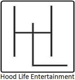 HL HOOD LIFE ENTERTAINMENT logo