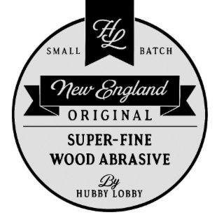 HL NEW ENGLAND ORIGINAL SUPER-FINE WOOD ABRASIVE logo