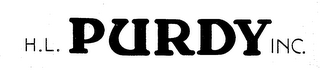 H.L. PURDY INC. logo