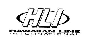 HLI HAWAIIAN LINE INTERNATIONAL logo