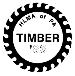 HLMA OF PA TIMBER '83 logo