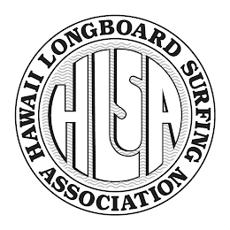 HLSA HAWAII LONGBOARD SURFING ASSOCIATION logo