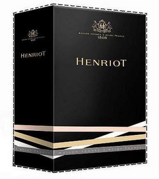 HM 1808 HENRIOT MAISON FONDÉE À REEMS FRANCE logo