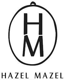 HM HAZEL MAZEL logo