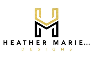 HM HEATHER MARIE... DESIGNS logo