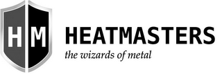 HM HEATMASTERS THE WIZARDS OF METAL logo
