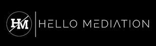 HM HELLO MEDIATION logo