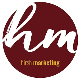 HM HIRSH MARKETING logo
