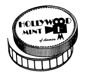 HM HOLLYWOOD MINT OF AMERICA logo