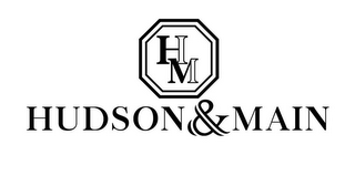 HM HUDSON&MAIN logo