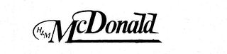 H&M MCDONALD logo
