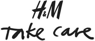H&M TAKE CARE logo