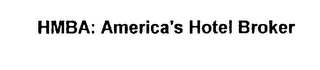 HMBA: AMERICA'S HOTEL BROKER logo